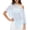 Light Blue, variant on Breathable Polyester Shawl Multiple Solid Color Scarf Capelet Stole For Outdoor Activity And Daily Wear