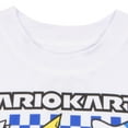 thumbnail image 6 of Nintendo Super Mario Bros Mario Kart Boys 2-Piece Swimsuit Set, Short Sleeve Rash Guard & Swim Trunks 2-Pack Bundle Set (Sizes 4-12), 6 of 15
