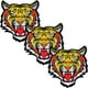 thumbnail image 2 of Parche Termoadhesivo Decorativo Tiger05 3 Parches Tigre 17.8x19.9cm Amarillo/Rojo Bordado Adhesivo para Planchar., 2 of 2