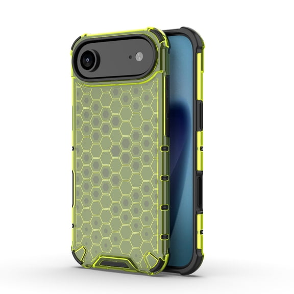 for iPhone Air Case Rugged, Slim Translucent Flexible Scratch Resistant TPU Gel Rubber Silicone Anti-Slip Shockproof Drop-Protection Phone Cover for iPhone Air,Green
