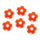 thumbnail image 5 of Pelotas de fútbol de mesa de repuesto (paquete de 6) - Duraderas y de larga duración naranja, 5 of 8