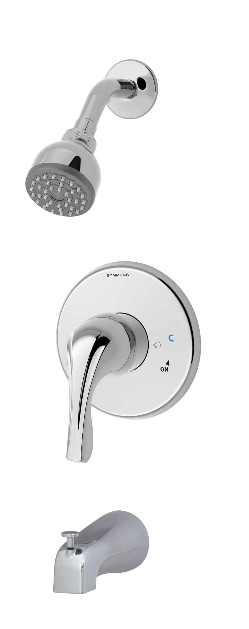 Symmons 9602PlrTrm Origins Tub And Shower Trim Package Nickel