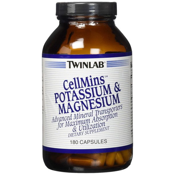 Cellmins Potassium & Magnesium Twinlab, Inc 180 Caps