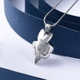 thumbnail image 5 of Personalize Stainless Steel Rose Flower Urn Pendant Cremation Jewelry for Ashes Holder Memory Necklace Memorial Jewelry, 5 of 8