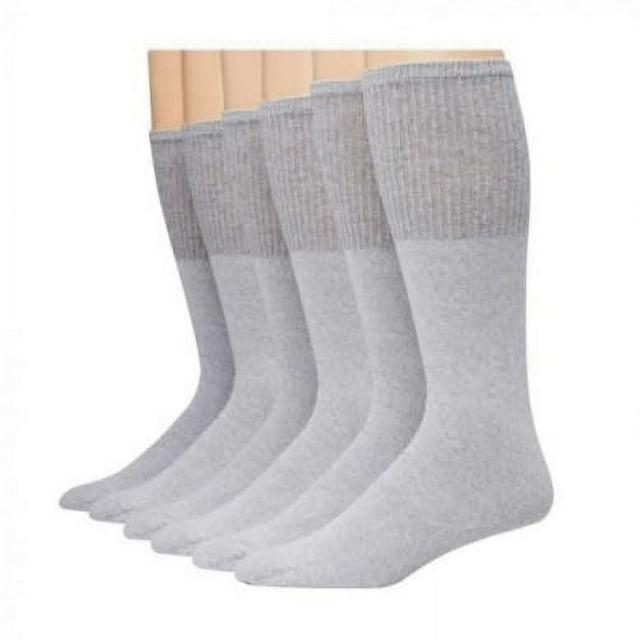 6 Pares de Calcetines Everlast para Hombre (Gris)