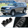 thumbnail image 2 of Interruptor de ventana eléctrica del lado del conductor delantero izquierdo Unique Bargains para Toyota 4Runner 2003-2009 Número de control de ventana No.8482035110 Negro, 2 of 7