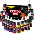 thumbnail image 5 of pinyuzog 14 Colors Tattoo Ink Set,15ml 1/2oz Tattoo Ink Colors Set for Outlining&Shading,Professionals Tattoo Pigments for Tattoo Body Art, 5 of 8