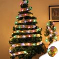 thumbnail image 1 of Teissuly Christmas Ribbon Lights Decor, 2 Lighting Modes Timer Fairy Strings Lights for Christmas Tree Wedding Party Birthday Decoration Teissuly WER202310232856, 1 of 8