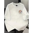thumbnail image 1 of 100% Pure Short-Sleeve T-Shirt with a Relaxed Fit, Perfect for Summer, Featuring a Round Neck And a Loose, Stylish Design That Is Versatile for Women., 1 of 5