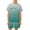 Green, variant on Bobifish Little Boys Mesh Active Set Breathable Ombre Letter Printed Short Sleeve Tee And Drawstring Shorts Running Workout Kids Outfit Set, 2pc, Size 2T-13Y