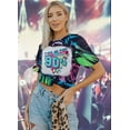thumbnail image 6 of MOUSYA 90s Outfit for Women Take Me Back to The 90's Vintage Neon Crew Neck Tops Tee for Birthday Party Gift, 6 of 9