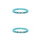 thumbnail image 4 of Minnieouse Pulseras de cuentas de piedra redonda natural Joyería resistente al desgaste Cuerda elástica de ojo de moda para fiesta Type4 NO4, 4 of 6
