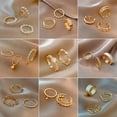thumbnail image 4 of Anillo de traje femenino retro nicho personalidad anillo de perla anillo estilo frío alto sentido joyería de mano, 4 of 6