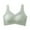 Green, variant on Sports Bras for Womens Seamless Wirefree Yoga Bra Comfy Everyday Bralettes Stretchy Wide Straps Bra