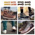 thumbnail image 4 of Guardurnaity Cordones de zapatos Oxford que no se desprenden de poliéster de 4 piezas para todas las edades, costuras finas, cordones de zapatos Accesorios de calzado, 4 of 6