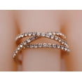 thumbnail image 6 of Fashion Crystal 3 Piece Twisted Ring Set, 6 of 7