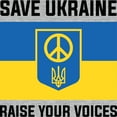 thumbnail image 3 of CafePress - Save Ukraine Raise Your Voices - Womens Baseball Tee, 3 of 4