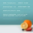 thumbnail image 4 of Portable Fruit Juicer, Digital Display Juicer-Smart LED Display for Shakes and Smoothies Juicer Cup, 4 of 9