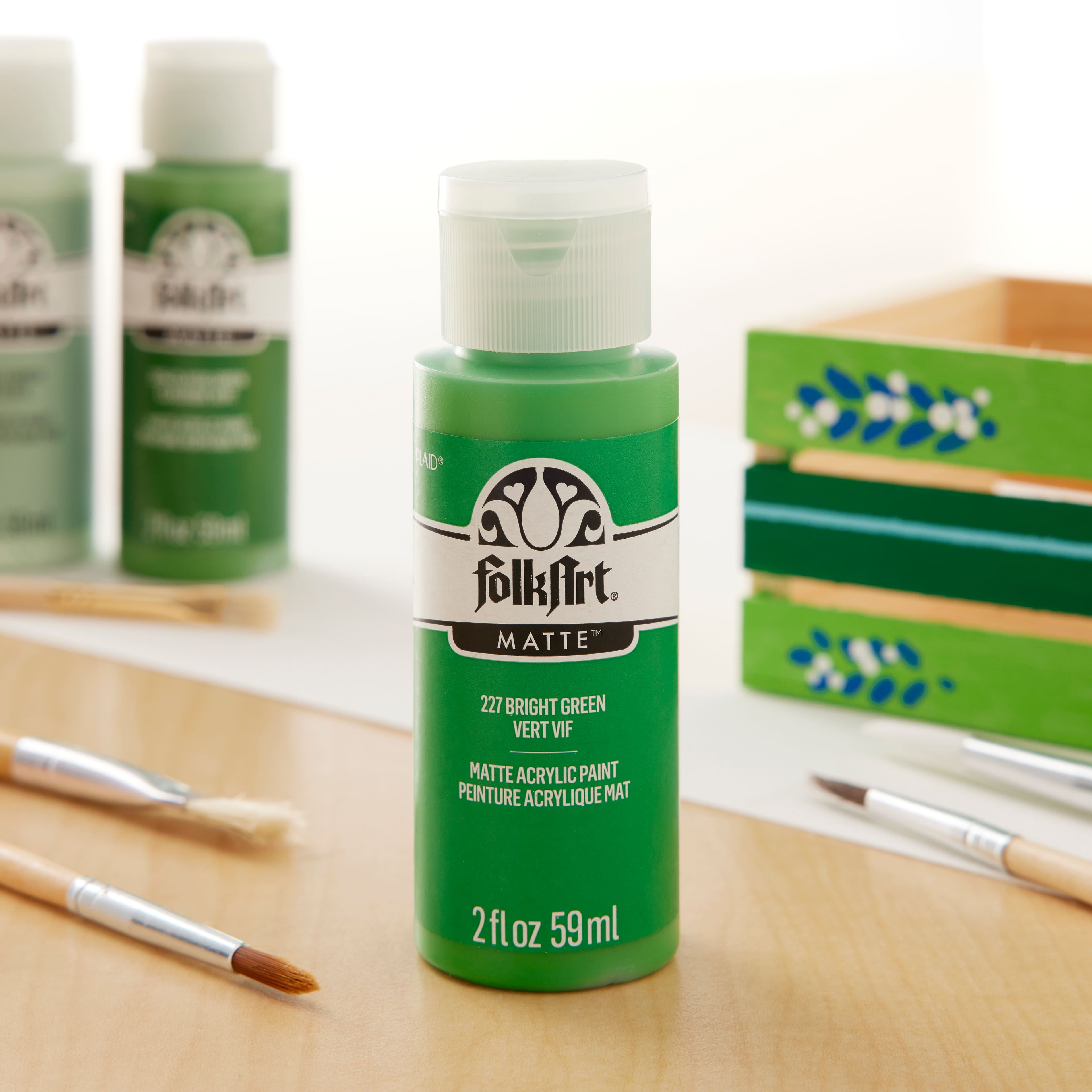 FolkArt Matte Acrylic Paint, 12 Pack