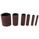 thumbnail image 1 of Mangas de LiJado, Círculo de Papel de Luja Carpintería de Madera 120 malla 80 mm 55 mm 38 mm 25 mm 20 mm 12 mm 6pcs tubo de largo ronzamiento de Óxido para moler para pulir para pulir, 1 of 7