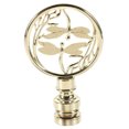 thumbnail image 4 of HAMPPLIES Lamp Finials Golden Metal 1Pcs, 4 of 7