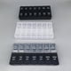thumbnail image 3 of Fabricante de pastilleros, caja de almacenamiento grande y pequeña de doble fila para 14 personas con Braille, pastillero semanal, productos de pastillero de plástico, 3 of 5