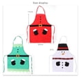 thumbnail image 4 of Christmas Apron Santa-Aprons for Merry Christmas Cooking, C, 4 of 5