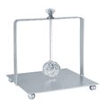 thumbnail image 1 of Napkin Holder Rack Organizer Tabletop Organization Metal Napkin Dispenser Tray for Cafe Dining Table Party Silver, 1 of 7