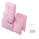 thumbnail image 2 of DEKAXID - Juego de 6 cubos de embalaje portátiles para equipaje, bolsas de almacenamiento de viaje para ropa, organizador de armario, maleta, bolsa de embalaje tipo cubo, 2 of 7