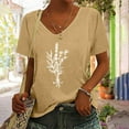 thumbnail image 2 of Camiseta sin mangas con cuello en V y estampado informal elegante para mujer OAVQHLG3B Store  lin121212, 2 of 5