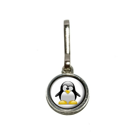 Zipper Pull Craft Charm - Penguin - Snow Bird Charm Zipper Pull