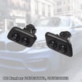 thumbnail image 5 of 2 Pcs Front Left Right Headlight Washer Nozzle Sprayer Jet Fit for BMW 525i 2001-2003 Black, 5 of 7