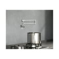 thumbnail image 3 of Elegant Lighting Gabriel Wall Mounted Pot Filler In Brushed Nickel, 3 of 6