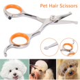 thumbnail image 1 of CHUANK 5.1” Professional Grooming Scissors for Dogs with Safety Round Tips  Sharp and Durable Pet Grooming Shears for Dogs and Cats, 1 of 9