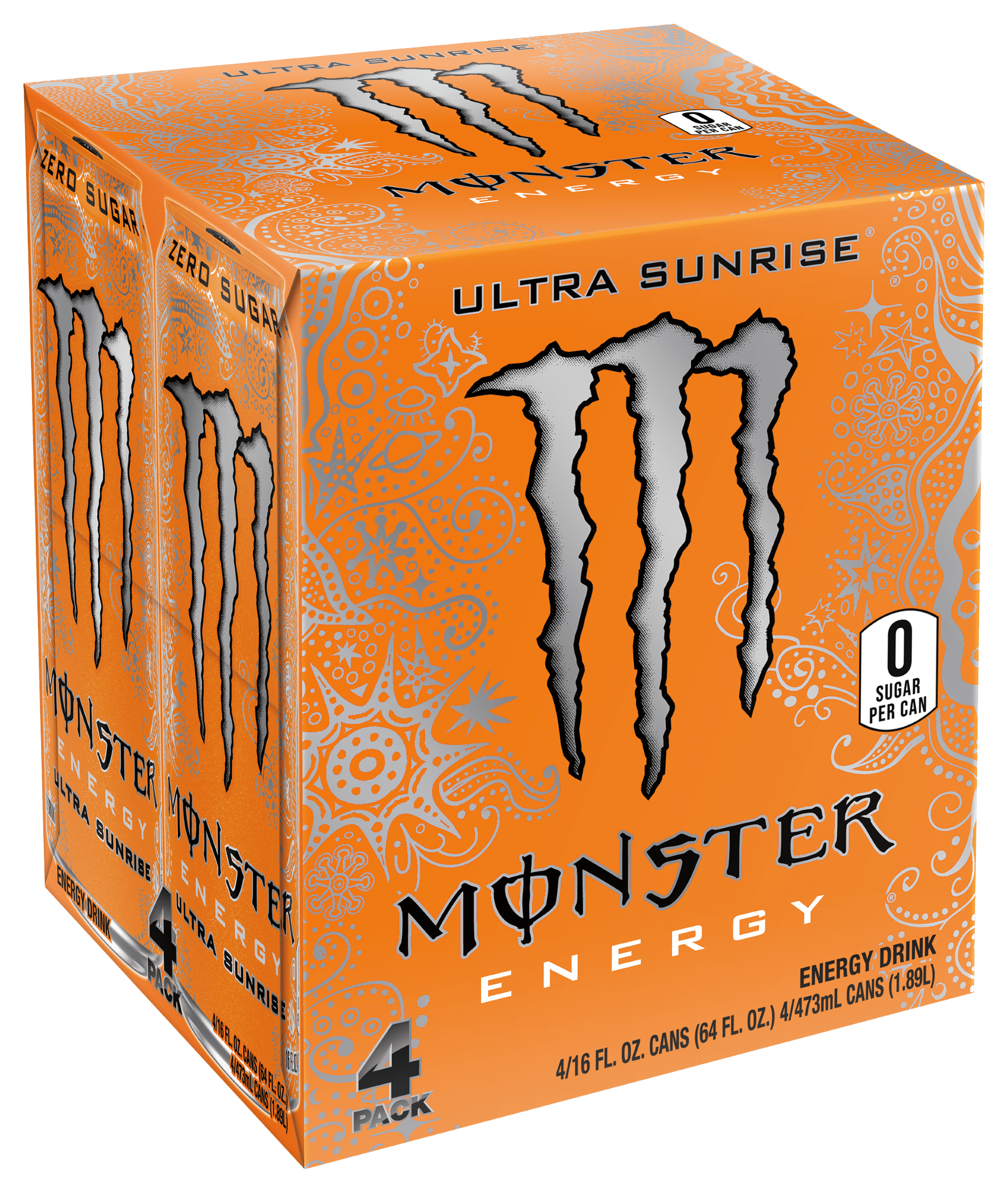 Buy Monster Ultra Sunrise 16 Fl Oz 4 Pack Online At Lowest Price In
