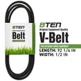 thumbnail image 2 of 8TEN Deck Belt for Husqvarna 583581401 TC138 TC238 CT154 38-inch 810-CBL2703T, 2 of 4