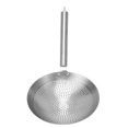 thumbnail image 1 of Skimmer Spoon, 304 Stainless Steel Strainer Skimmer Ladle, Oil Spider Strainer Durable Slotted Spoon Colander Spoon Utensil for Kitchen, Cooking, Draining, Frying, Daily Use, 1 of 7