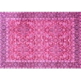 thumbnail image 1 of Ahgly Company Indoor Rectangle Persian Pink Traditional Area Rugs, 2' x 4', 1 of 4