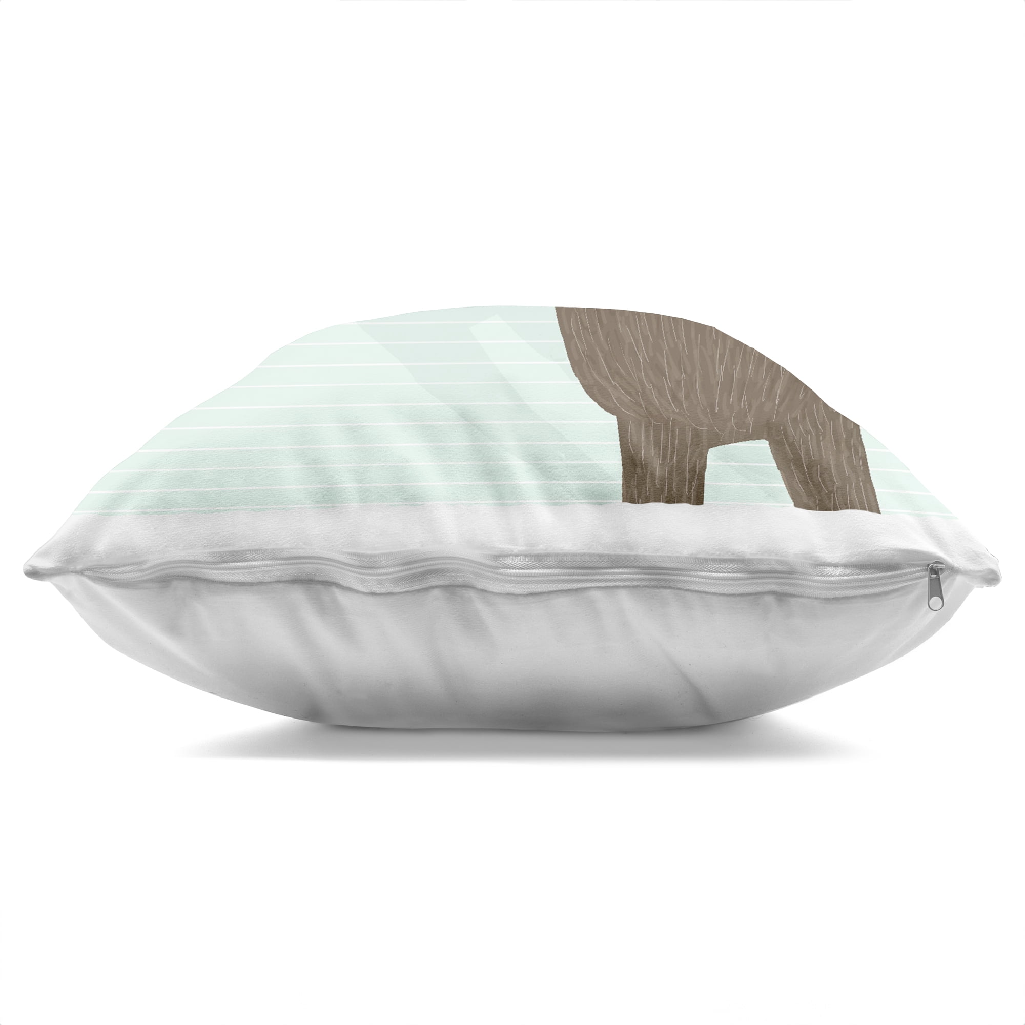 Stupell Industries Whimsical Bear Shadow Decorative Printed Throw Pillow, design by Carla Daly