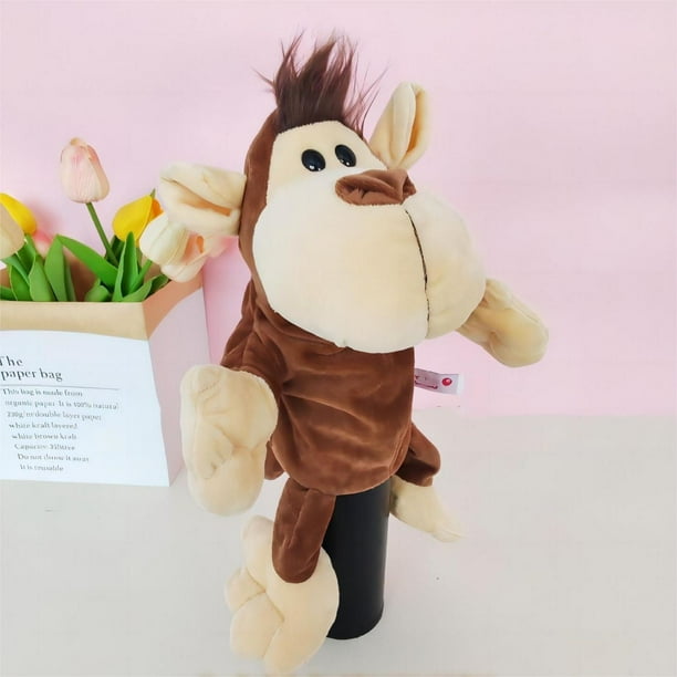 Títere hipopótamo para niños. Títere interactivo para contar cuentos. Títere de mano para actuaciones preescolares. Boca móvil para juegos entre padres e hijos. Perfecto para guarderías y ¡mucho más!