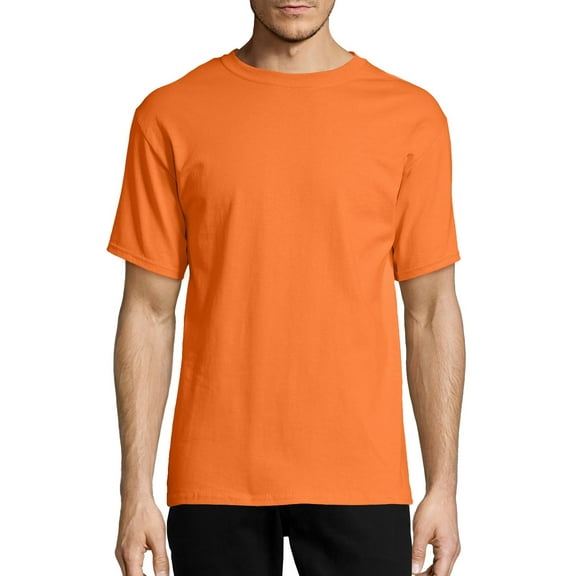 Hanes Authentic Men's Short Sleeve Crewneck T-Shirt, Big and Tall Sizes Available S-5XL