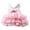 Pink, variant on erfcxs Pet Spring Summer Breathable Skirt Dog Cat Clothing
