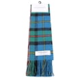 thumbnail image 3 of Locharron of Scotland Bowhill Macleod of Harris Ancient Lambswool Tartan Scarf - Blue/Green/Yellow, 3 of 3