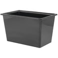 thumbnail image 2 of HUBERT SmartFit 1/4 Size Black Melamine Cold Food Pan - 6 1/5"L x 10"W x 6"D, 2 of 5