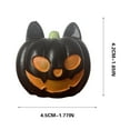 thumbnail image 4 of JOGZMZ Halloween Resin Pumpkin Ornament - Ghost & Cat Face Spooky Decor for Home, Haunted Party, Handcrafted Art, 1.77x1.65 inches, 4 of 8