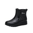 thumbnail image 3 of Willtoo Women Waterproof Short Rain Boots, Lightweight Non‑Slip Ankle Rain Booties, Elastic Weather‑Resistant Outdoor Rain Shoes, 3 of 6