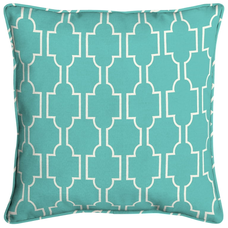 Turquoise throw top pillows walmart