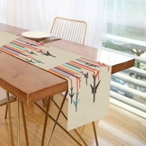 Yayeee Table Runner 70 inches Long Home Kitchen Dinning Party Decoration, Flying Planes