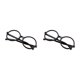 thumbnail image 4 of Qarigey Children Personalized Clothes Supplies Party Halloween Spectacles Decoration Teenagers Eyewear Costumes Use Negro 2piezas, 4 of 6