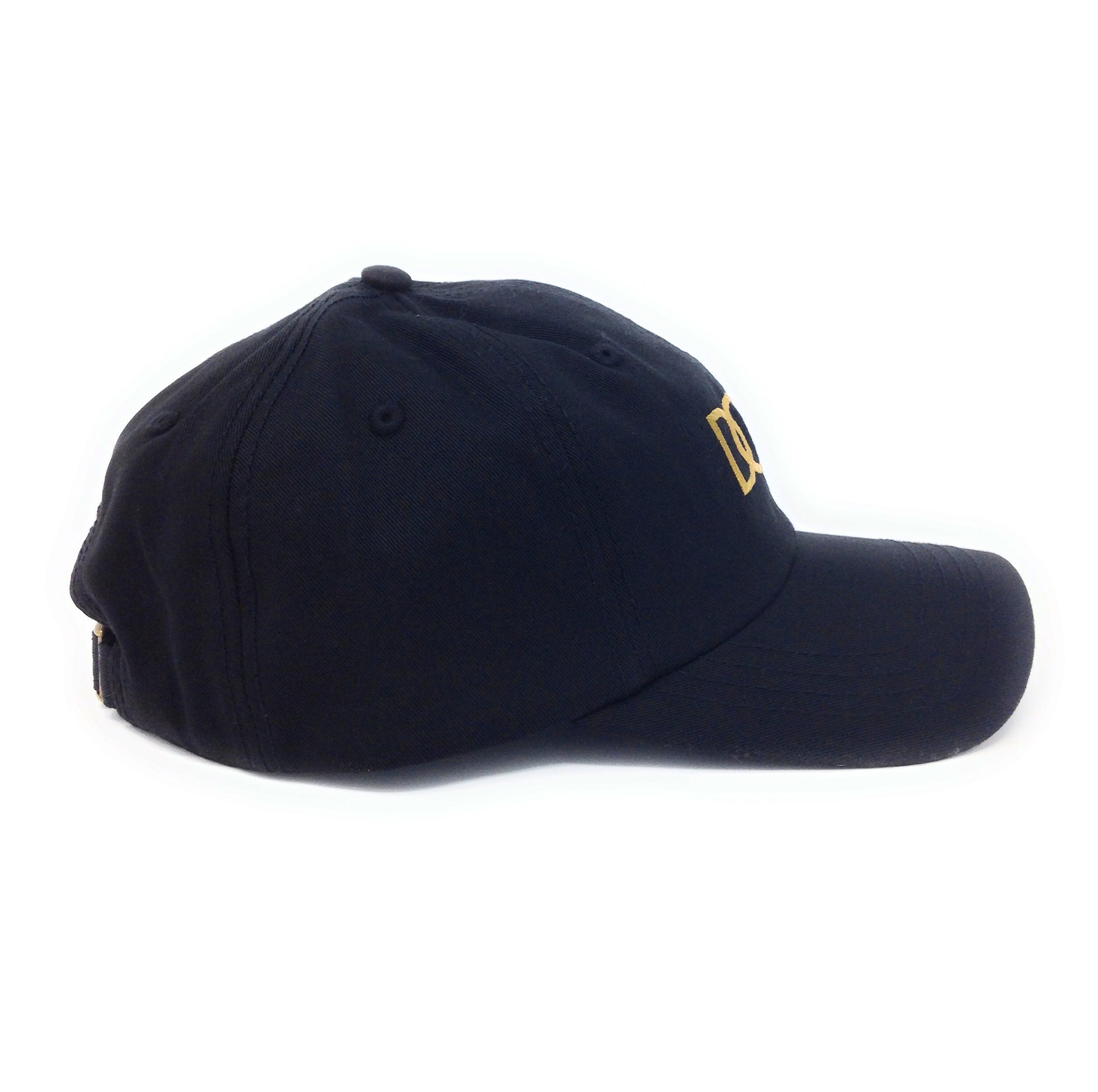 Dope Classic Gold Logo Black Strapback 